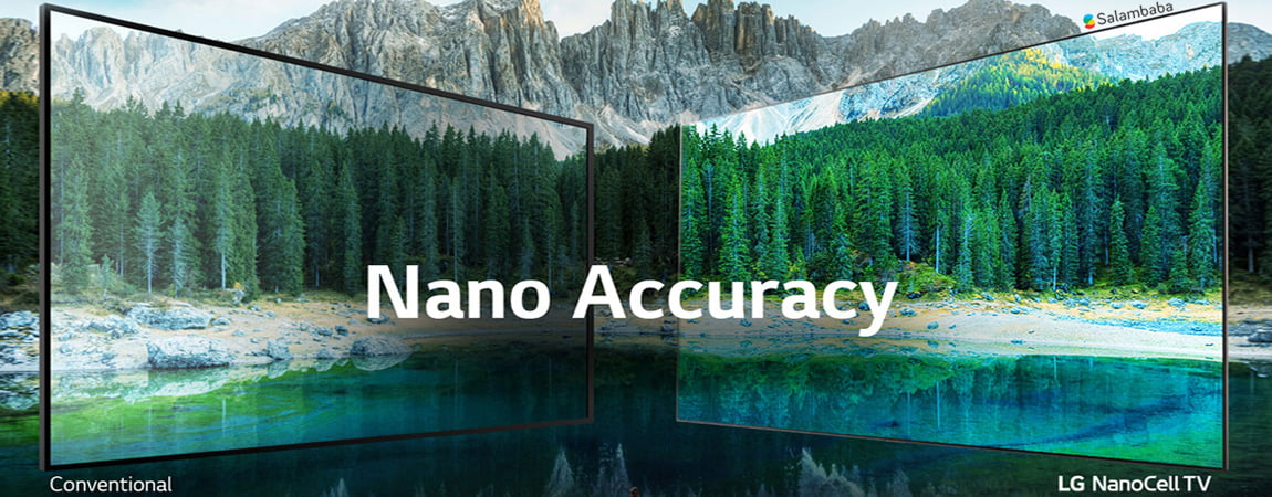 زاویه دید گسترده در تلویزیون NANO85